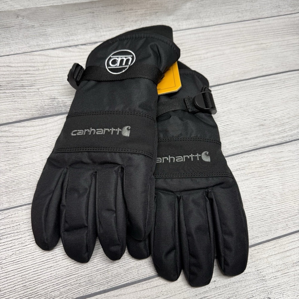 Carhartt Waterproof Insulated Knit Cuff Gloves GLO511-M Men's M *Logo* (#2)